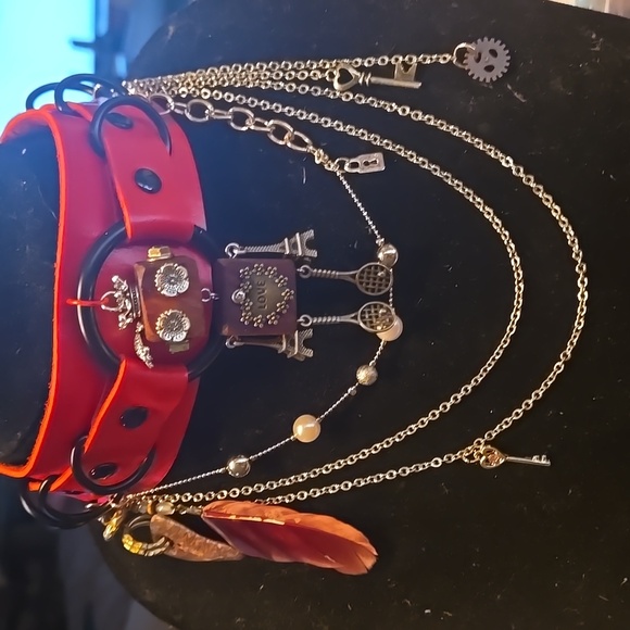 Steampunk Junk Robo Necklace - Picture 7 of 9